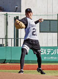 「竹丸らが自主トレ　プロ野球」の画像1