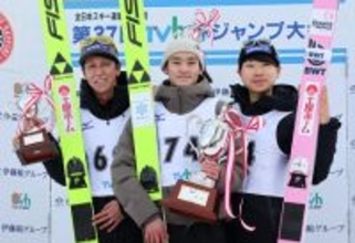 小林朔太郎がＶ、葛西紀明は２位