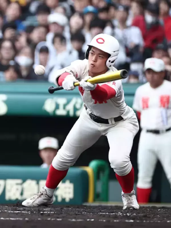 「北川のスクイズ　高校野球」の画像