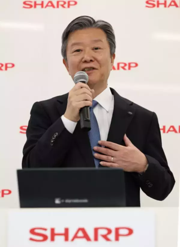 「シャープ新社長「新たな成長へ」＝鴻海との連携加速も」の画像