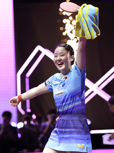 張本美和が優勝　卓球ＷＴＴ
