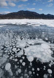 「氷点下の湖に「アイスバブル」」の画像1