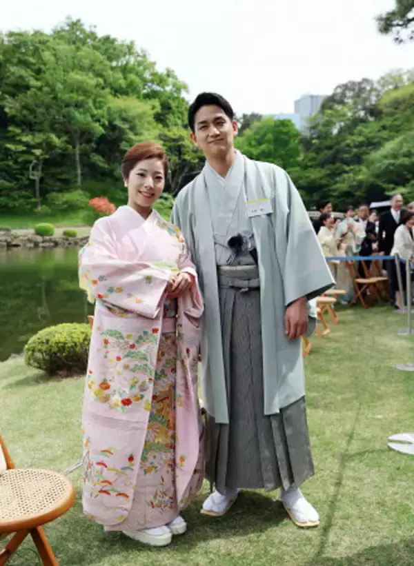 「りくりゅう」が園遊会に