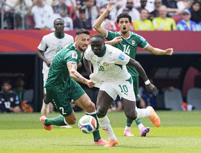 マネを倒すレビン　Ｗ杯サッカー