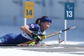 射撃を終えた阿部