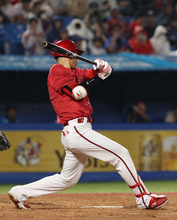 秋山の適時打　プロ野球