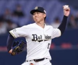 オリックス先発の曽谷　プロ野球