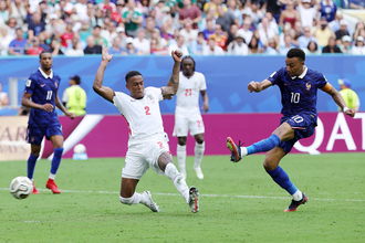 エムバペの２点目　Ｗ杯サッカー