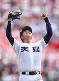 「天理の野球は「守り勝つ」＝田畑、汚名返上の好プレー―高校野球」の画像1