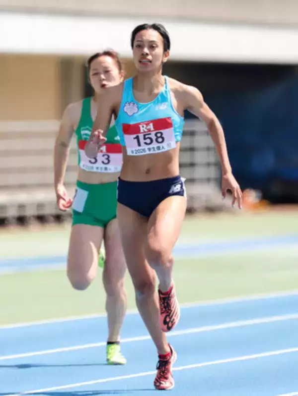 高橋、代表出発前に快勝＝陸上日本学生個人選手権