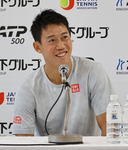 錦織圭「悔いなく終わりたい」＝３０日からジャパンＯＰ―男子テニス