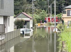 台風２５号、死者１４人に