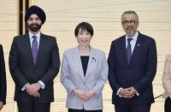 高市首相、ＷＨＯ事務局長と会談