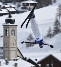 五十嵐の予選１回目　五輪