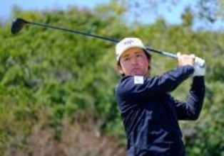 金子駆大「いいゴルフを」　男子ゴルフ