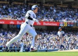 大谷の二塁打　大リーグ