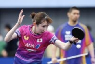 日本女子、メダル確定＝ウクライナ下し４強―世界卓球団体戦