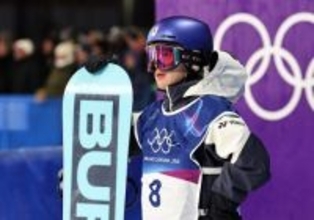 １回目を終えた荻原　五輪