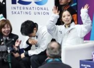 金メダルが確定した三浦、木原組　五輪