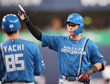 「喜ぶ野村　プロ野球」の画像1