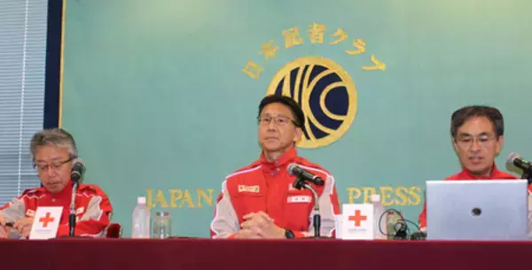 被災１カ月、健康悪化に警戒＝熊本地震、日赤が活動報告―東京