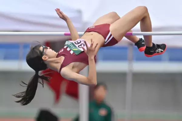 矢野の跳躍　日本学生対校陸上