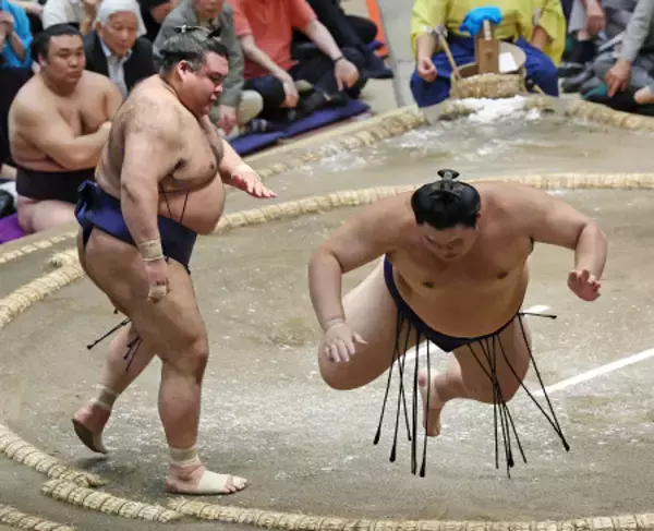 大の里と安青錦に土