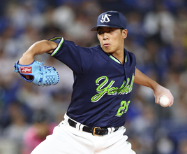 山野の力投　プロ野球
