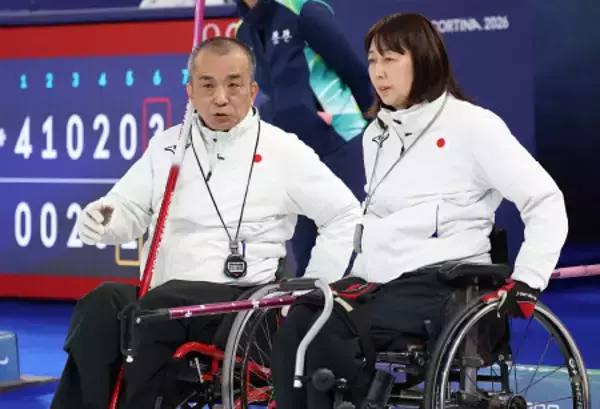 車いすカーリング、１次Ｌ敗退