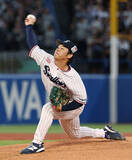 「ヤクルト先発の小川　プロ野球」の画像1