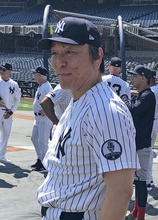 松井秀喜さん、ＯＢ戦で快打＝侍ジャパン井口資仁新監督にエールも―米大リーグ