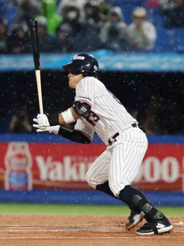 ヤクルト増田、価値ある先制打＝今季２度目の３番―プロ野球