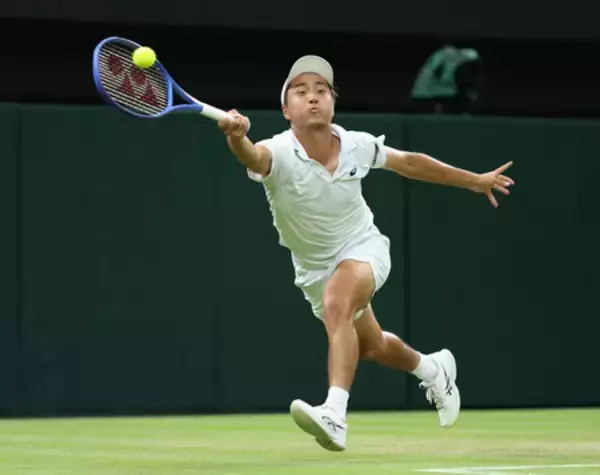 望月、完敗も後悔なし＝ウィンブルドンテニス
