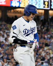死球の大谷　大リーグ