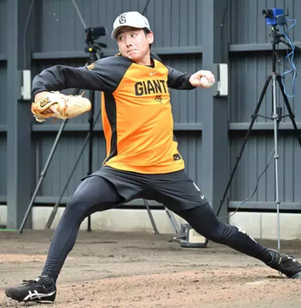 竹丸、感覚研ぎ澄ます＝プロ野球・巨人