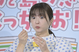 おいしさに驚く志田未来さん