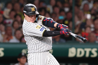 大山の適時打　プロ野球