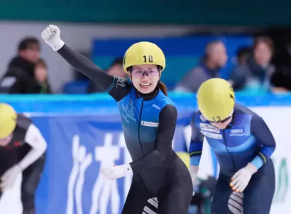 長森遥南が２冠＝男子５００は菊池耕太が制す―全日本ショートトラック