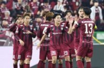 喜ぶ神戸イレブン　Ｊリーグ