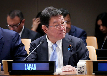 中東２海峡の安定訴え