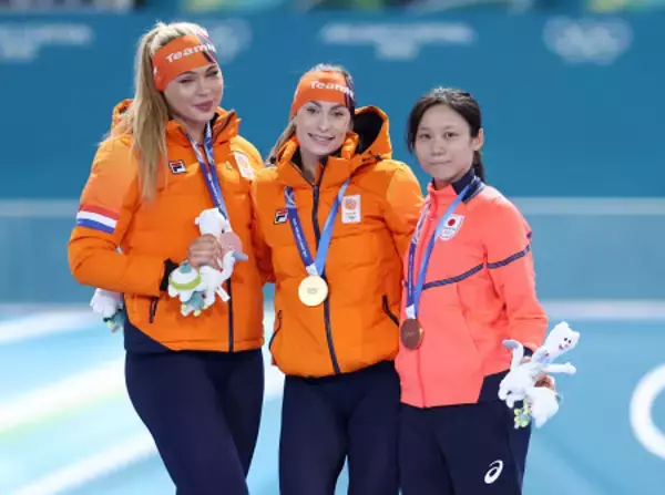 銅メダル獲得の高木　五輪