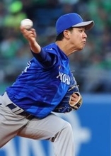 力投する平良　プロ野球