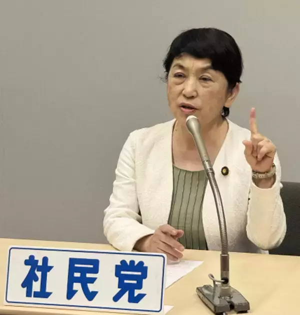福島氏、典範改正で与党けん制