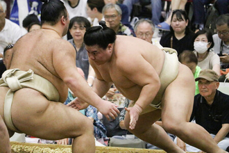 義ノ富士「全然駄目」＝故郷の熊本への思いも―大相撲夏巡業