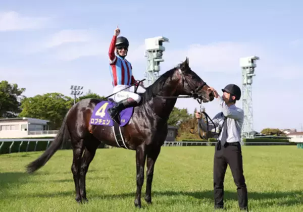ロブチェン、鮮やかに＝松山が自在性生かす―競馬皐月賞
