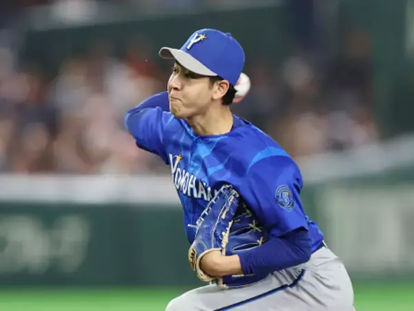 力投する平良　プロ野球
