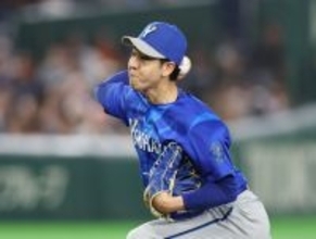 力投する平良　プロ野球