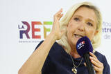 「フランス大統領選候補、初の討論会」の画像1