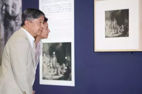 両陛下、レンブラント展に