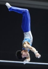 橋本の鉄棒　全日本体操